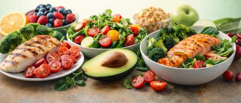 Illustrative meal selection